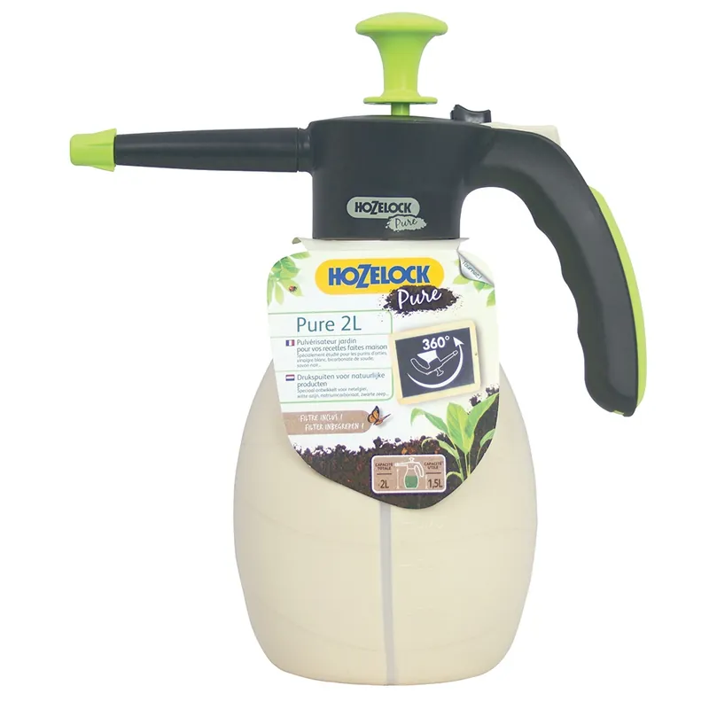 Hozelock 4200 0000 Pulvérisateur manuel à pression Hozelock PURE 2 litres