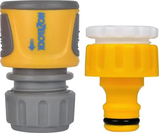 Hozelock 2071 0000 Kit de raccordement au robinet 12.5 - 1/2"-3/4"