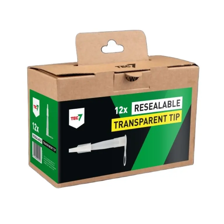 TEC7 599409290 Bec suspendu refermable Transparent 12 ST