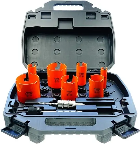 GRN Tools 550G-SET7 Jeu de scies cloches multi-constructions 7 pièces en mallette (S-lock)
