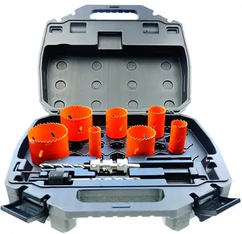 GRN Tools 551G-SET7 Jeu de scies cloches bi-métal 7 pièces en mallette (S-lock)
