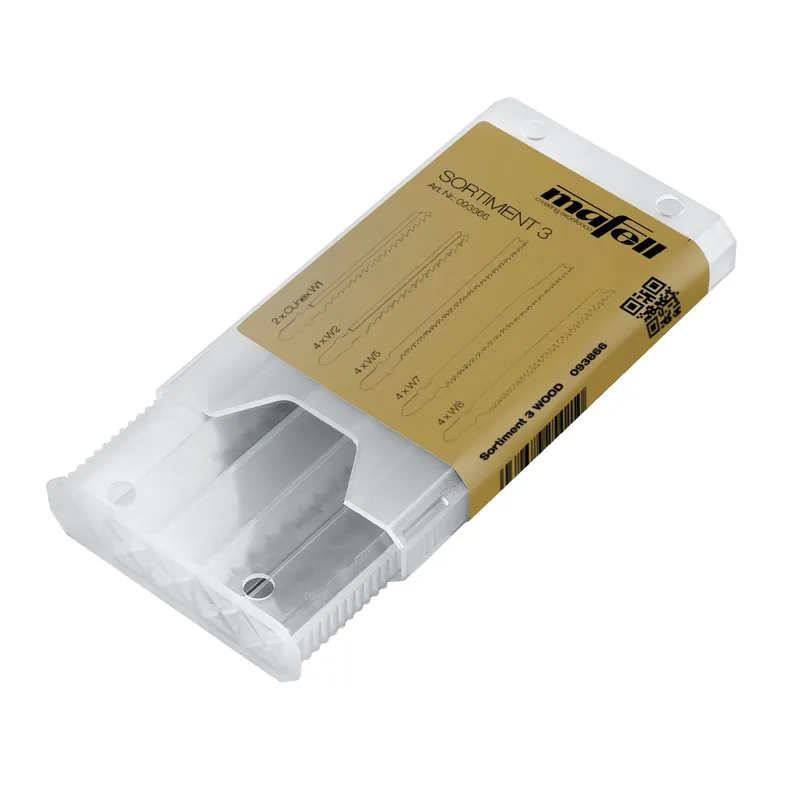 Mafell 093866 Assortiment de lames de scie sauteuse 3 BOIS