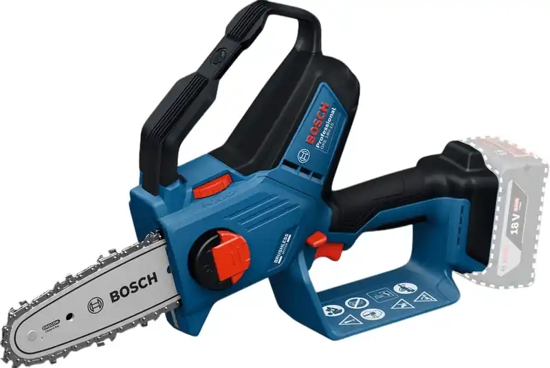 Bosch Bleu 06008D7000 Scie d‘élagage sans fil GKE 18V-15 excl. batteries et chargeur