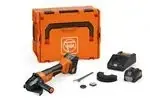 Fein 71221862000 CCG 18-125-12 PD AS SET meuleuse d‘angle, 2x 8.0 ah et chargeur en L-BOXX