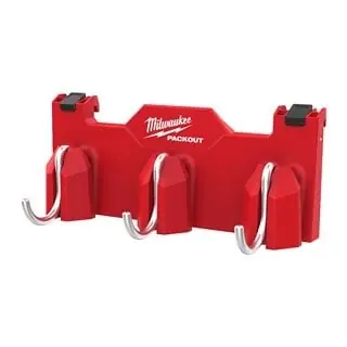 Milwaukee Accessoires 4932498650 PACKOUT rail latéral à 3 crochets