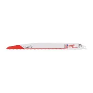 Milwaukee Accessoires 48475027 Sawzall The AX Lame de scie alternative bois 300mm 5-Tpi 5ST