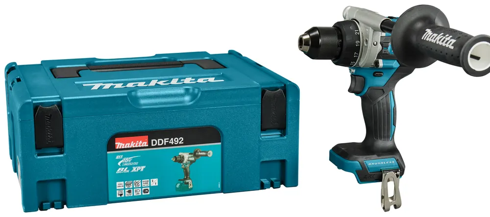 Makita DDF492ZJ Perceuse/visseuse LXT 18V hors batteries et chargeur en Mbox