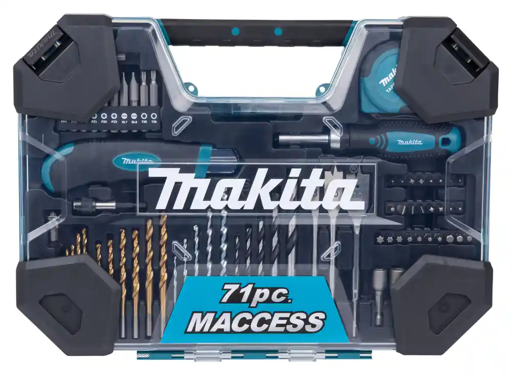 Makita Accessoires E-22589 Jeu de mèches 71 pièces