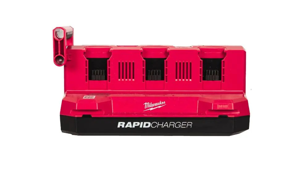 Milwaukee Accessoires 4932498551 M18 MPC6 M18 Mobile Packout 6 Bay Fast Charger