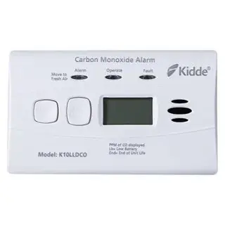 Kidde 809-152058 Détecteur de monoxyde de carbone CO affichage numérique 3V