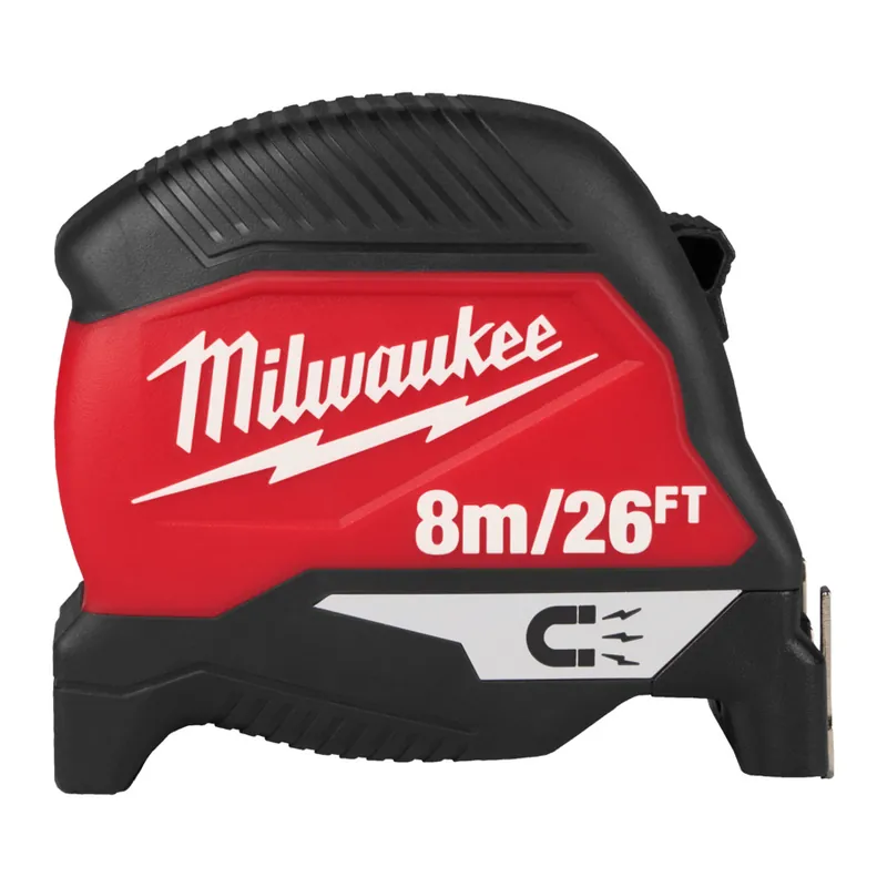 Milwaukee Accessoires 4932498771 Mètre à ruban GEN IIII 26ft / 8 M x 30 mm