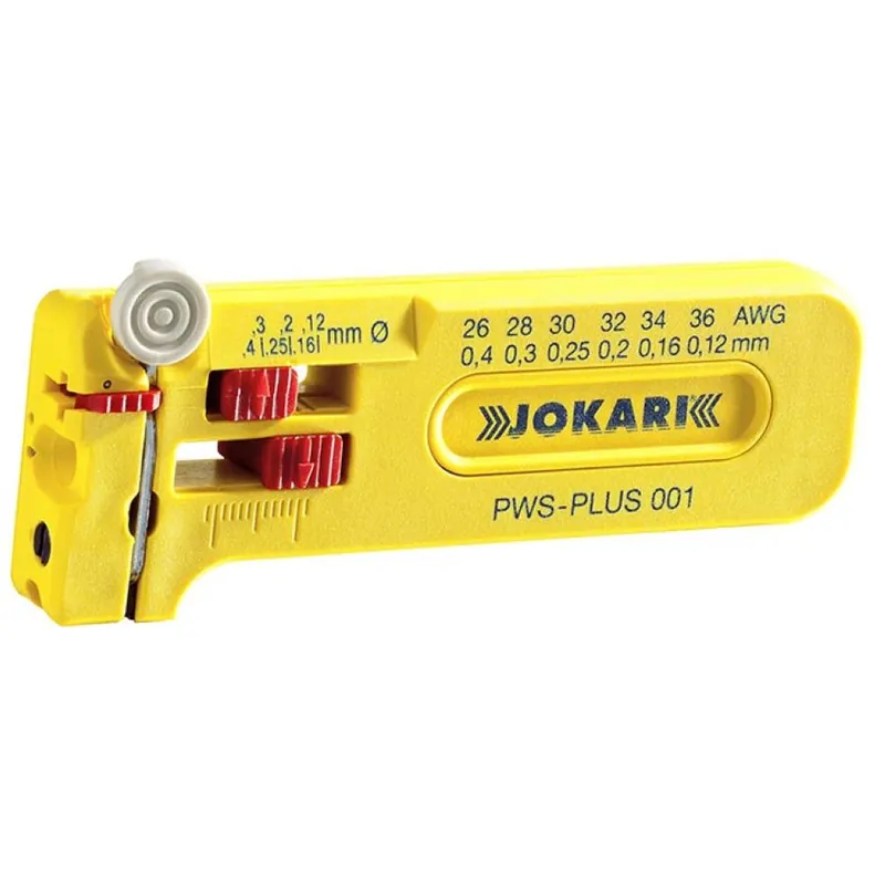 Jokari 40026 VKB Micro-dénudeur de câble PWS-Plus 003 Ø 0,30-1,00mm 40026