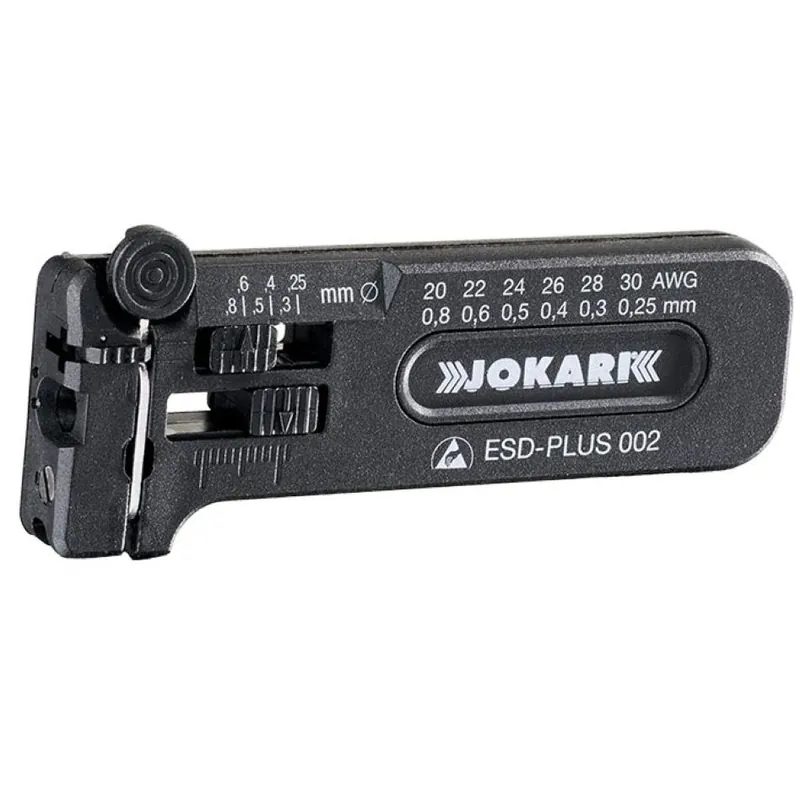 Jokari 40028 VKB Dénudeur de micro-câbles ESD-Plus 002 Ø 0.25-0.80mm 40028