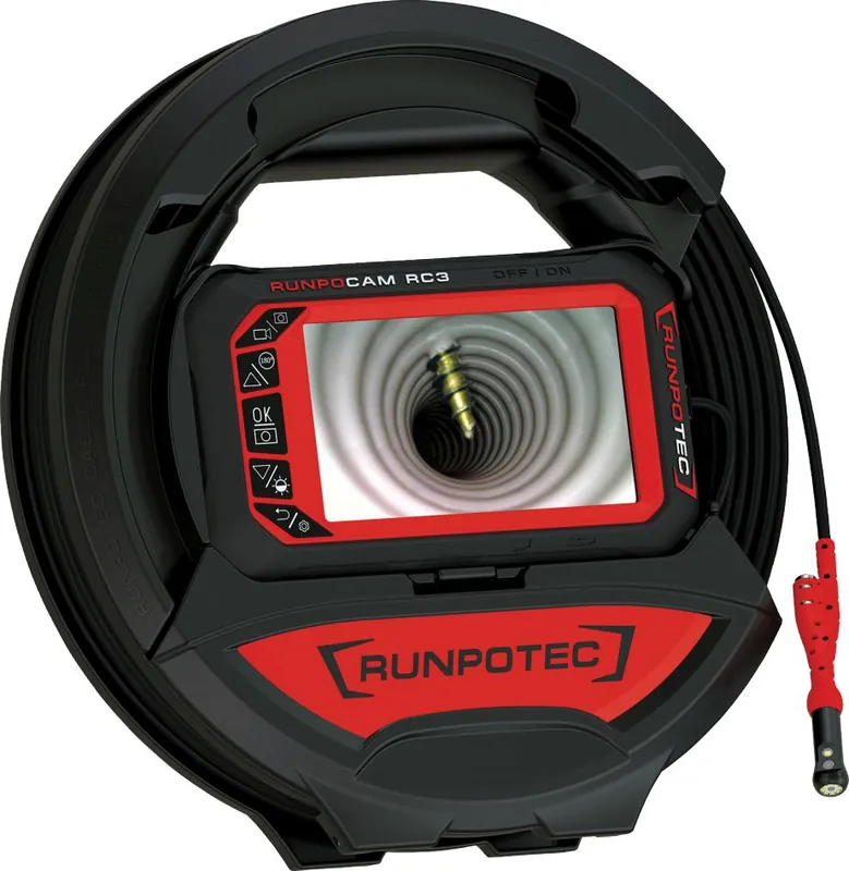 Runpotec 10214 RUNPO Caméra d‘inspection RC3 15m