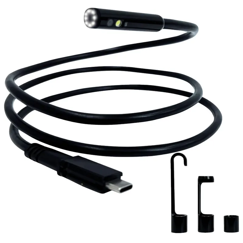 Runpotec 21002 Tête de caméra RC3 Super-Slim Flexible Ø 8.0 mm 1m