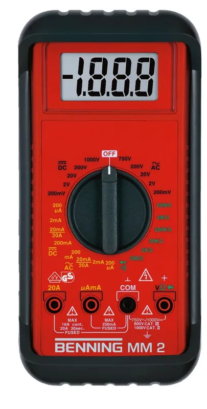 Benning 044028 MM 2 Multimètre numérique