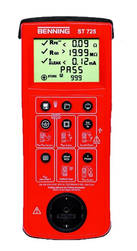 Benning 050316 ST 725 Testeur d‘appareils
