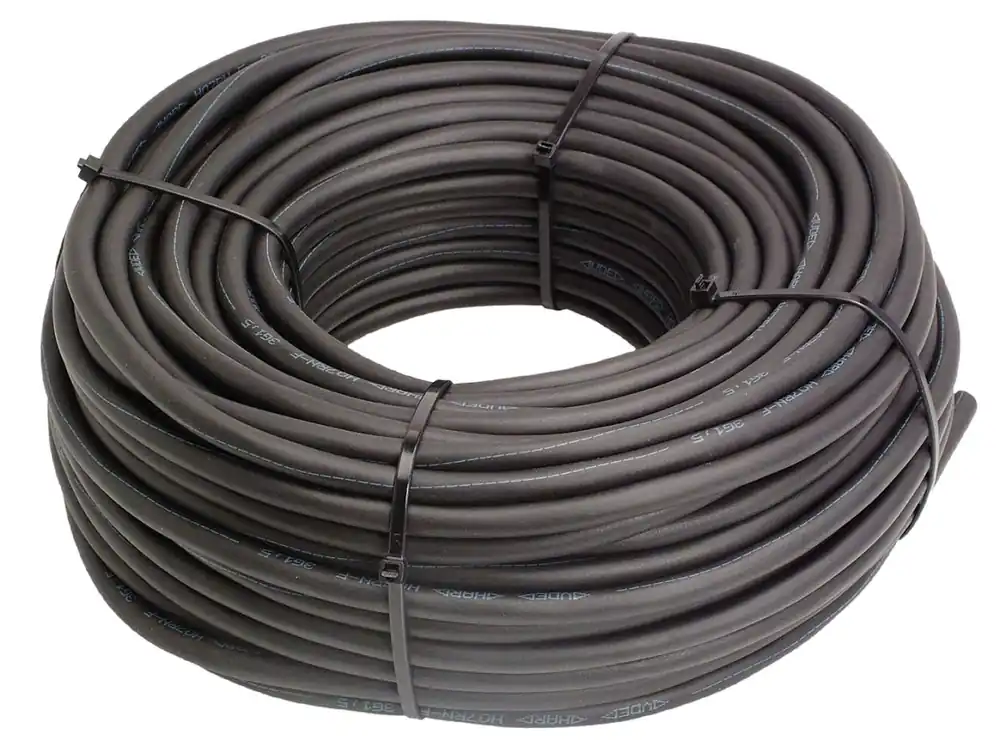 Schwabe 10027 Câble Néoprène H07RN-F 5x1,5 noir 50m