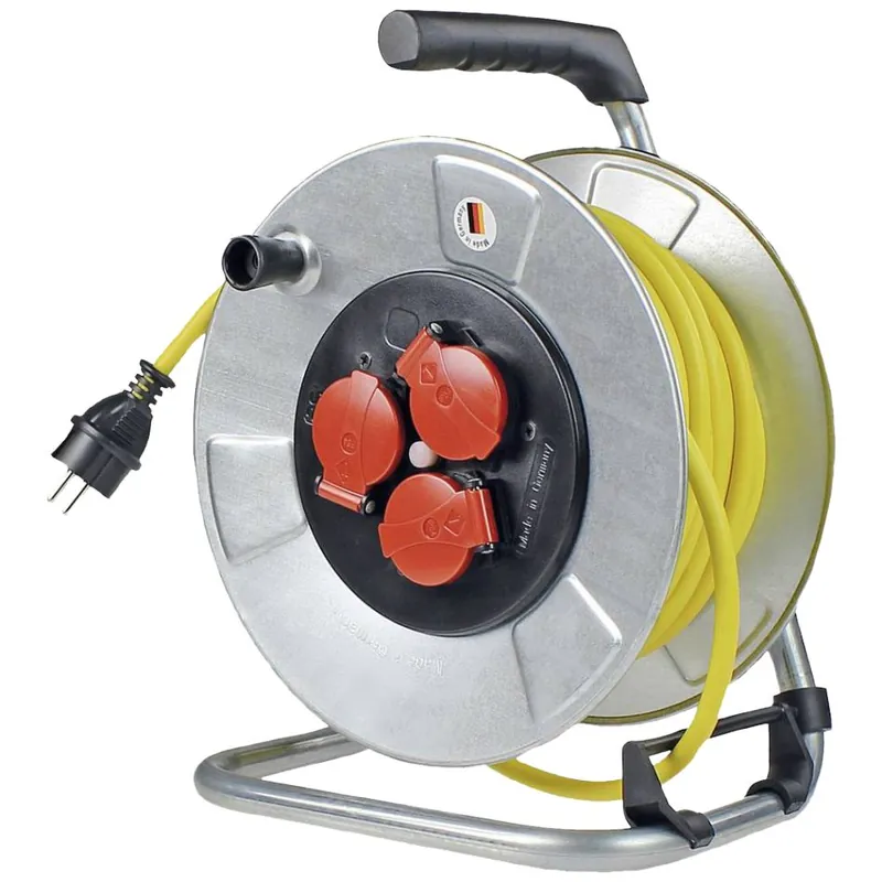 Schwabe 10542 Insert de prise 230V/16A IP20 pour enrouleur de câble à 4 contacts