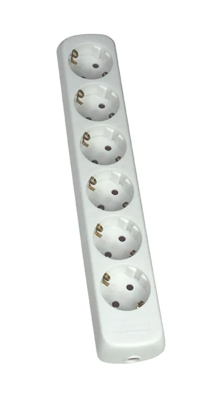 Schwabe 11711 Prise 6x terre de protection blanche sans câble