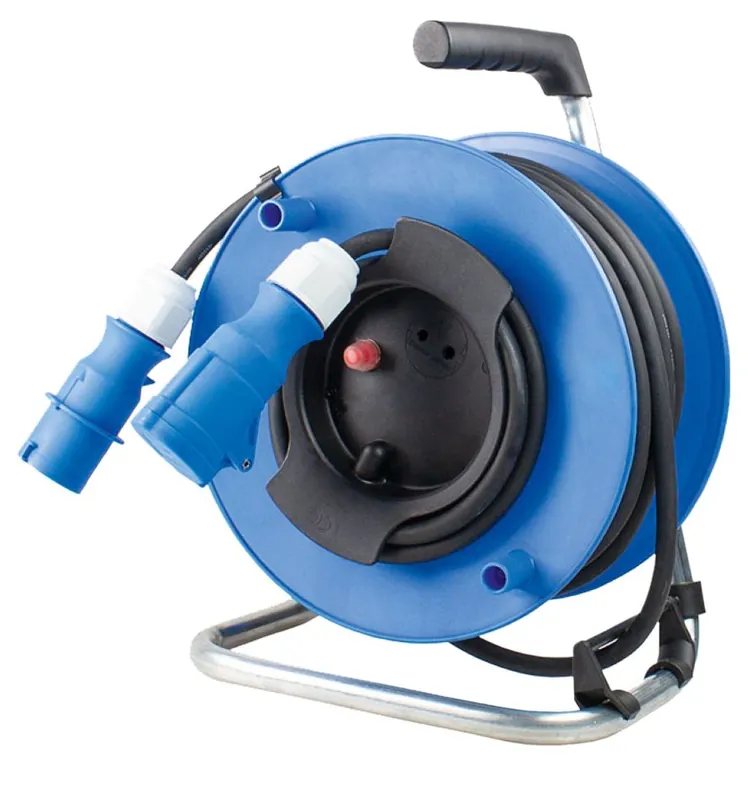 Schwabe 12270 Camping CEE Enrouleur de câble Powerlight 230V/16A IP44 H07RN-F 3G2.5 25m