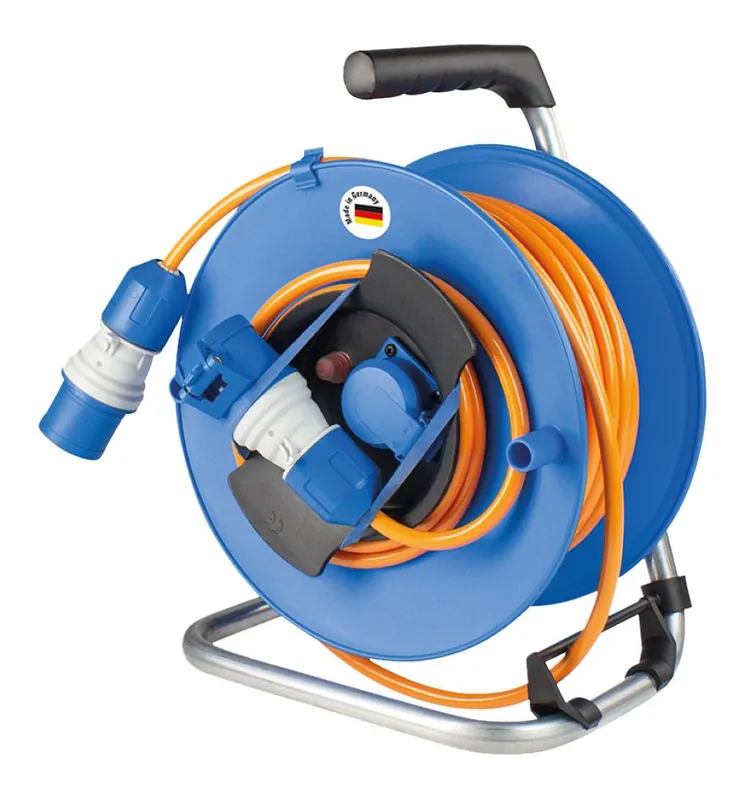 Schwabe 12272 Camping CEE Powerlight Cable Reel 230V/16A IP44 H07BQ-F 3G2.5 25m
