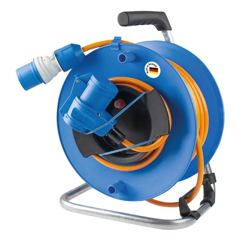 Schwabe 12276 Camping CEE Powerlight Cable Reel 230V/16A IP44 H07BQ-F 3G2.5 25m