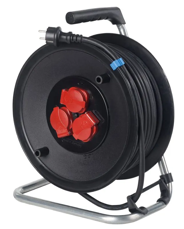 Schwabe 20124 Enrouleur de câble 230V/16A IP44 Néoprène H07RN-F 3G2.5 40m