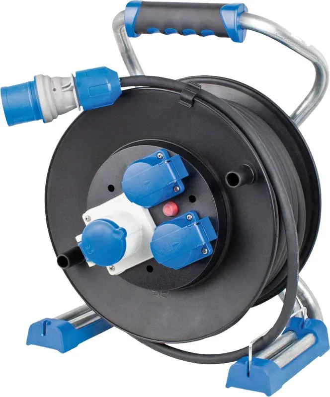 Schwabe 22176 Camping CEE Enrouleur de câble Powerlight 230V/16A IP44 H07RN-F 3G2.5 25m