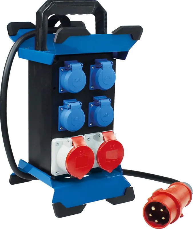 Schwabe 60960 CEE Distributeur de courant Stecky 11 400V/16A IP44 H07RN-F 5G2,5 2,5m