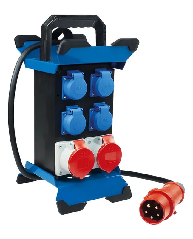 Schwabe 60961 CEE Distributeur de courant Stecky 11+ 400V/16A IP44 H07RN-F 5G2.5 2.5m