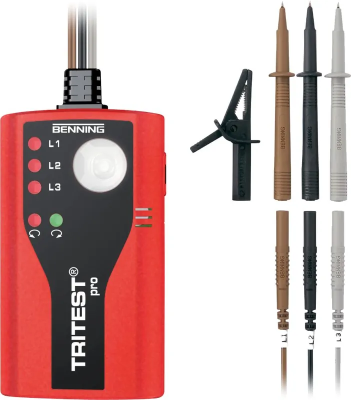 Benning 020052 TRITEST® pro Testeur de sens de rotation