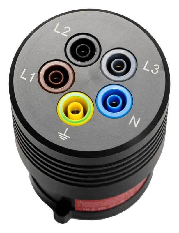 Benning 044040 Adaptateur de mesure 16A TA 7-16 CEE 5 pôles IT 100/101/105/115/130