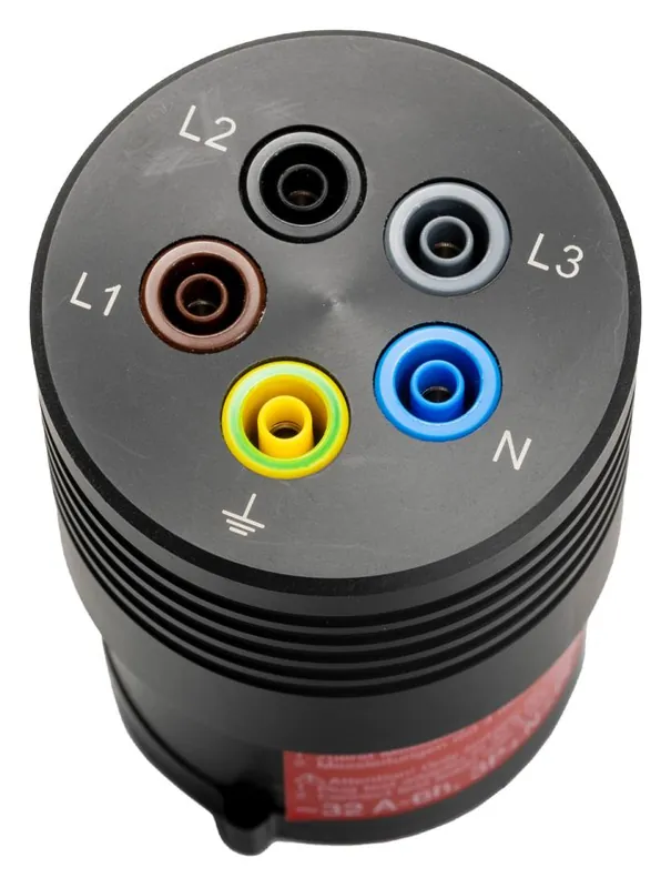 Benning 044041 Adaptateur de mesure 32A TA 7-32 CEE 5 pôles IT 100/101/105/115/130