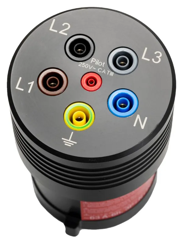 Benning 044042 Adaptateur de mesure 63A TA 7-63 CEE 5 pôles IT 100/101/105/115/130