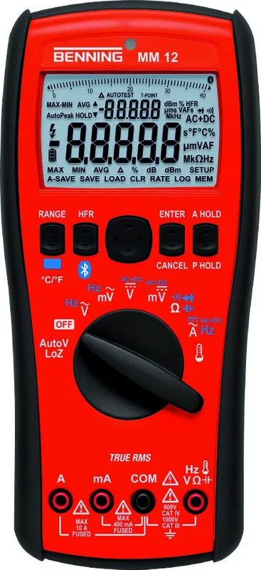 Benning 044088 MM 12 Multimètre numérique TRUE RMS