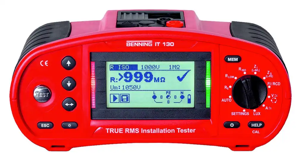 Benning 044103 IT 130 Testeur d‘installation TRUE RMS
