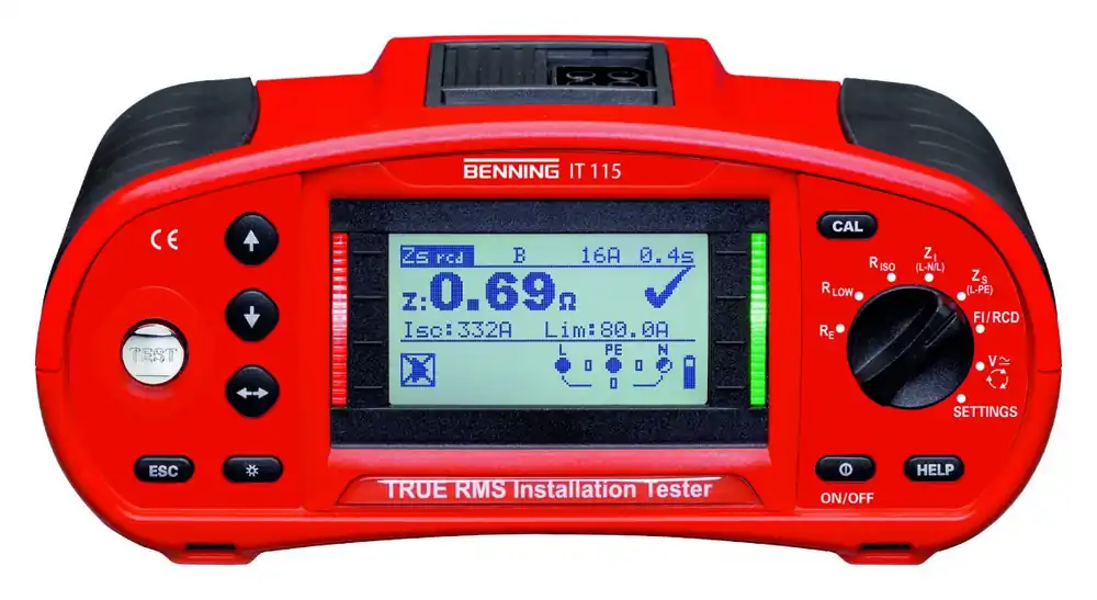 Benning 044104 IT 115 Testeur d‘installation TRUE RMS