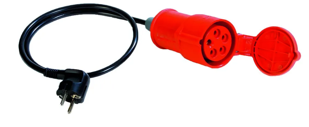 Benning 044122 Adaptateur de mesure 16A CEE 5 pôles (passif) ST 710/725/755+/760+
