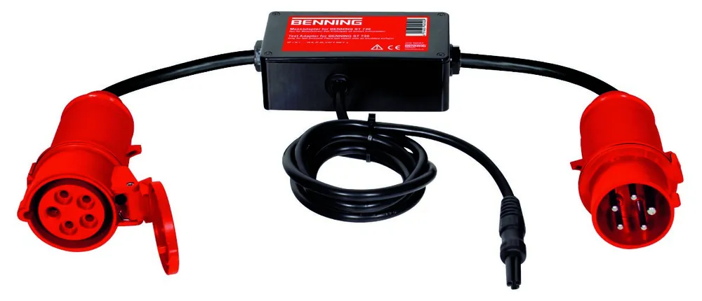 Benning 044141 Adaptateur de mesure triphasé 32A CEE 5 pôles (actif) ST 725