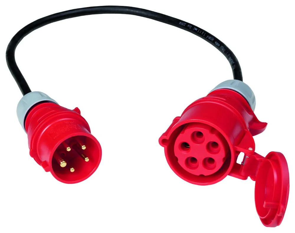 Benning 044163 Câble adaptateur secteur CEE 16/32A 5P pour MA 4 Adaptateur de mesure