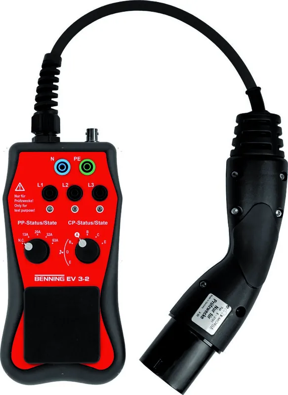 Benning 044169 EV 3-2 Adaptateur de test pour station de charge