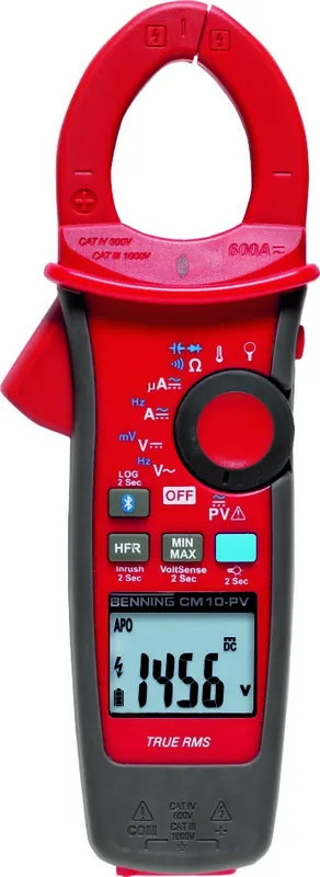 Benning 044683 CM 10-PV Multimètre de courant VRAI RMS