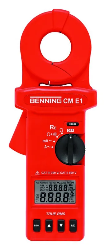 Benning 044684 CM E1 Testeur de mise à la terre TRUE RMS