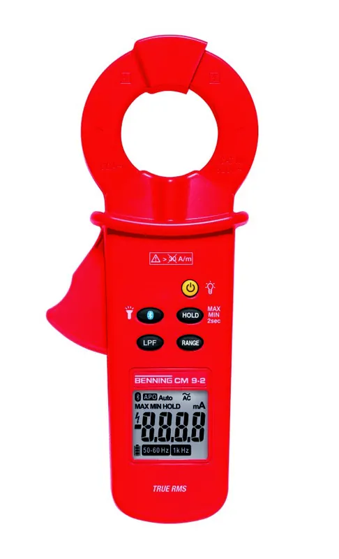 Benning 044685 CM 9-2 Pince de courant de fuite VRAI RMS