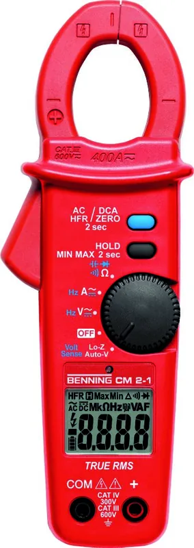 Benning 044689 CM 2-1 Multimètre de courant VRAI RMS