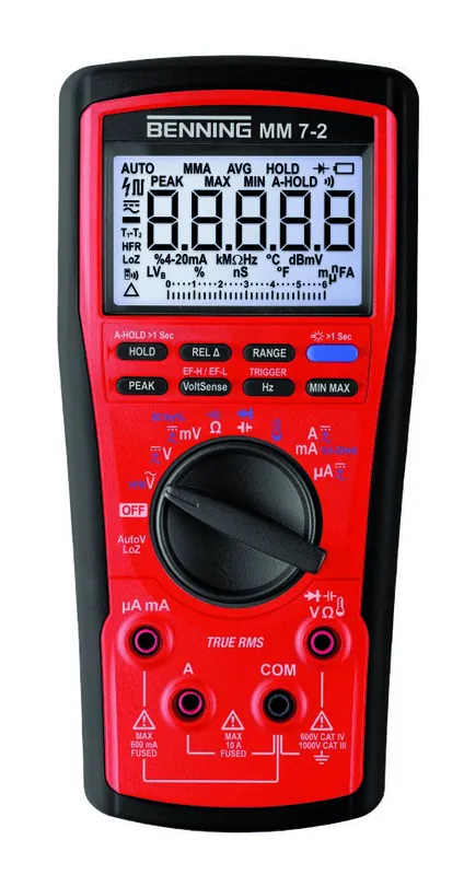 Benning 044690 MM 7-2 Multimètre numérique TRUE RMS