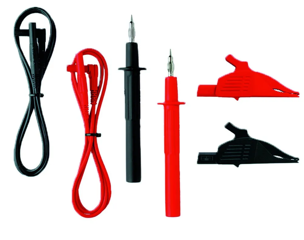 Benning 044125 TA 2 Jeu de cordons de mesure 4mm CAT III, 1000V, 6 pièces