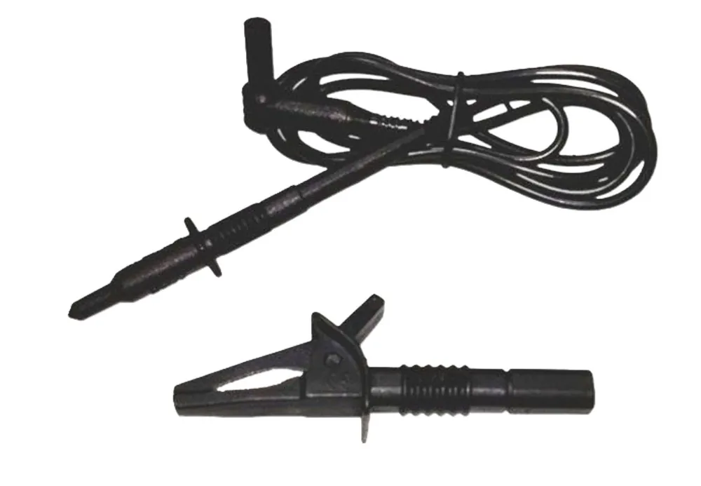 Benning 10024456 Câble de test avec pince crocodile pour ST710, ST725