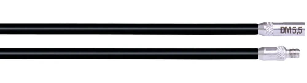 Runpotec 10044 Oeillets noirs 5,5mm 2 x 1m